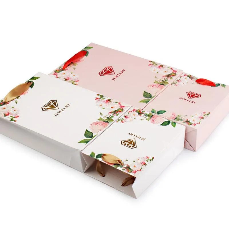 "Jewelry" Shopping Bag (50 pcs Per Pack)