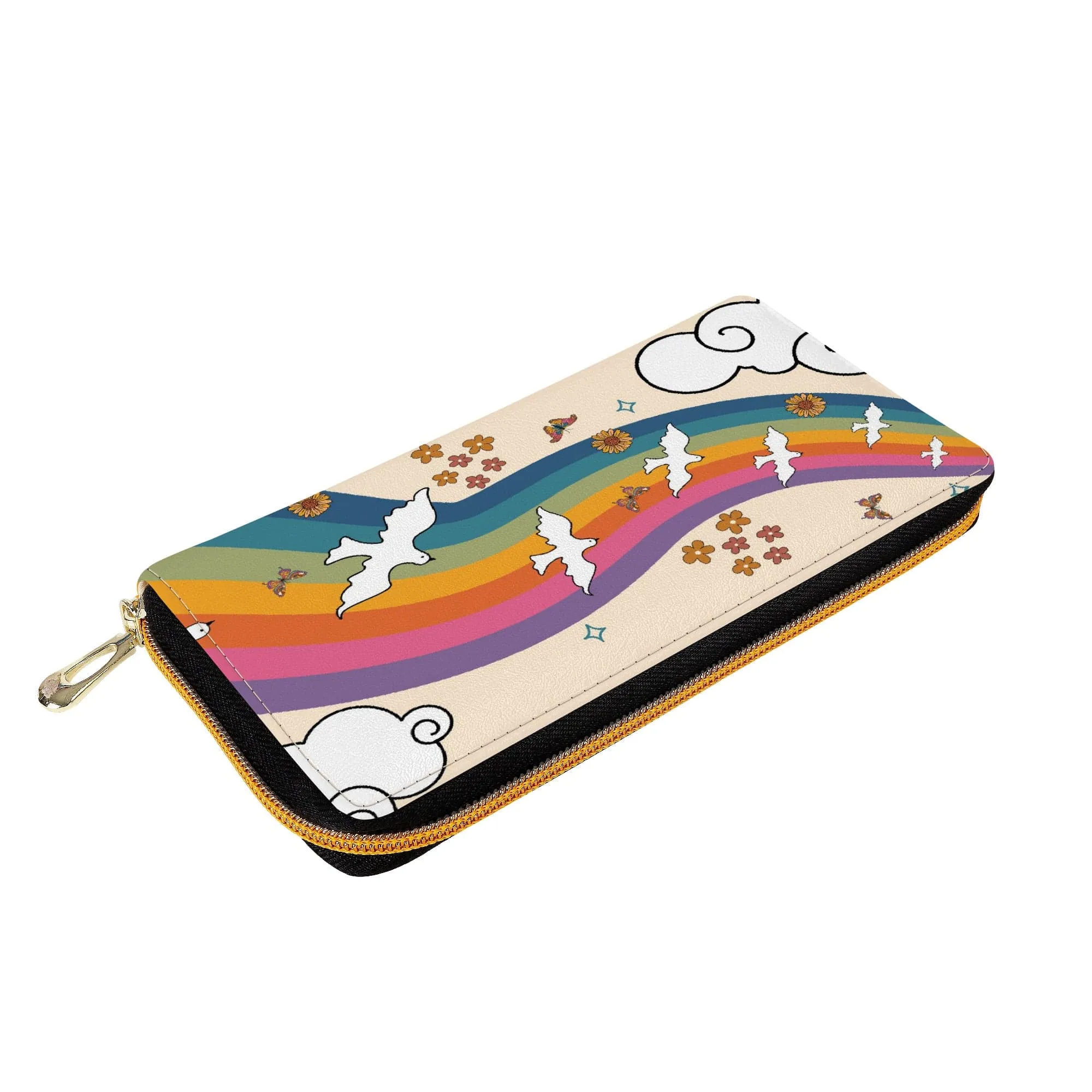 Rainbow Land Zip-Around Wallet
