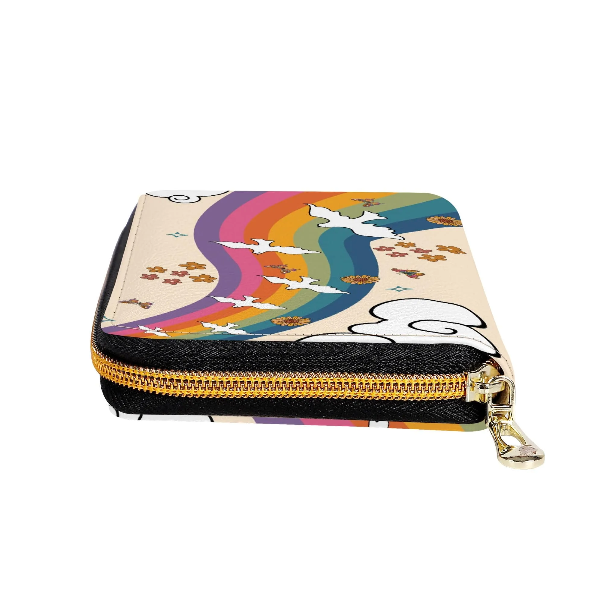 Rainbow Land Zip-Around Wallet