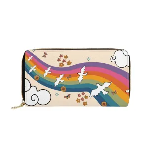 Rainbow Land Zip-Around Wallet