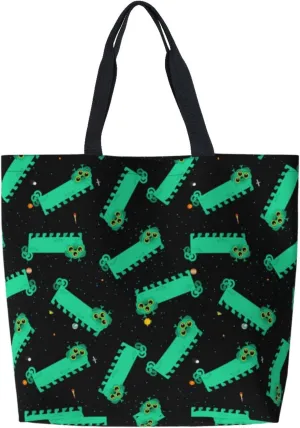 Reusable Grocery bags Big Capacity Shopping Bag Canvas Shoulder Tote Handbag for Women Girls