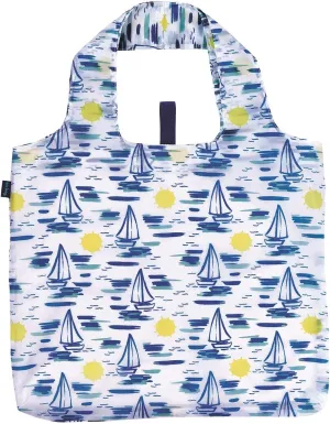 Reusable Grocery Bags - Washable, Foldable, Packable Tote, Large Handles, Heavy Duty, Zippered Top Pouch