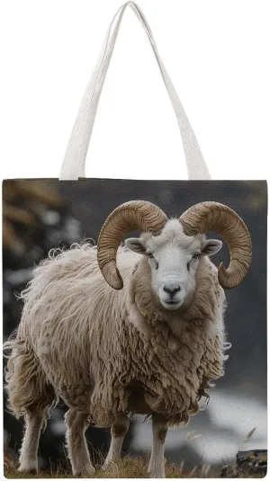 Reusable Grocery Bags With Circular Corners Shopping Bag Lightweight Shoulder Bags Large Tote Bag for Travel Work Handbag