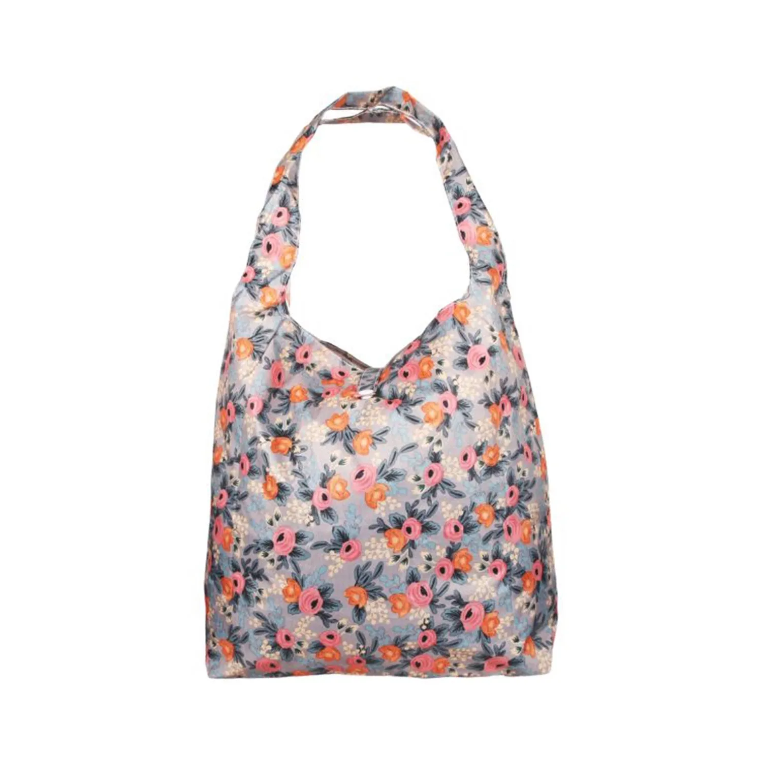 Reusable Shopping Bag - Bouquet Grey