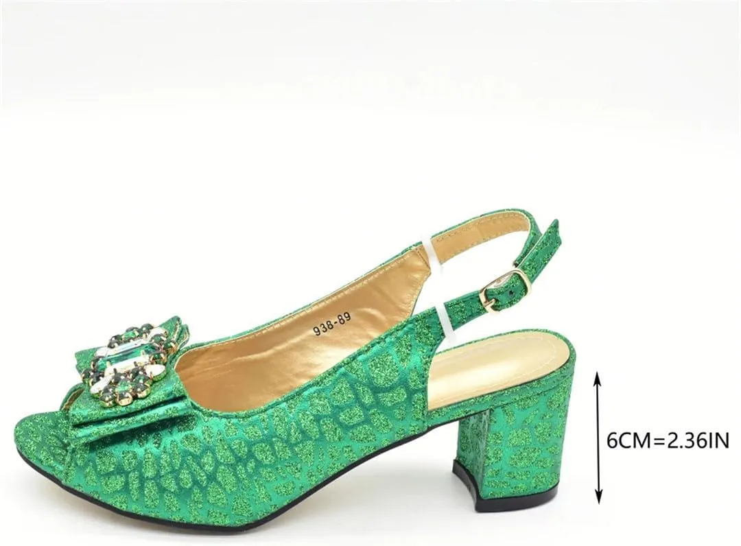 Rhinestone Floral Pumps Purse Wedding Party Luxury Accessories