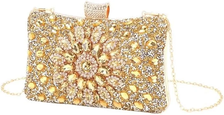 Rhinestones Evening Bag Women's Evening Dresses Clutch Purses
