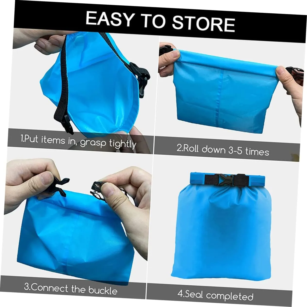 Roll up Dry Bag Waterproof Small Dry Bag for Outdoor Activities and Travel Essentials