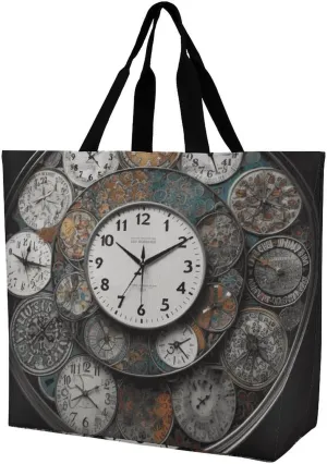 Romantic Red Roses Tote Bags, Reusable Grocery Bags, Large Shopping Bags, Beach Bag, Shoulder Bag for Women
