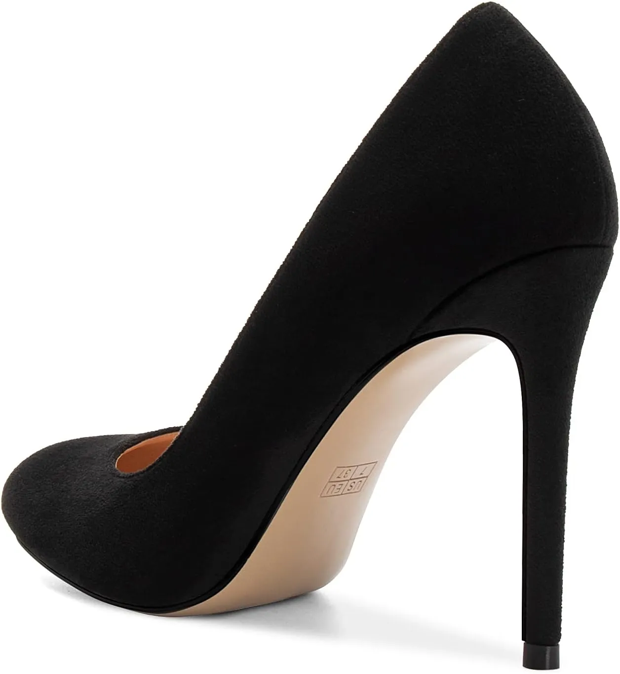 SAMMITOP Women's Classic Round Toe High Heels Dress Pumps