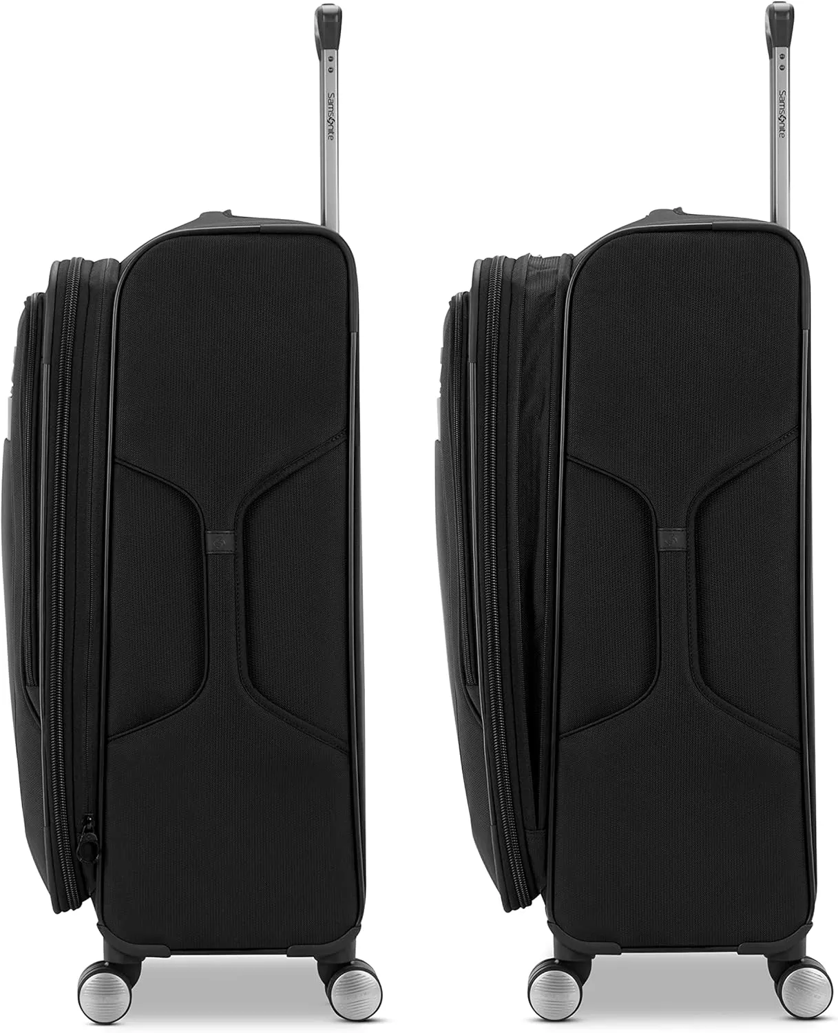 Samsonite Ascella 3.0 Softside Expandable Luggage with Spinner Wheels, CO EXP Spinner, Black