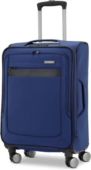 Samsonite Ascella 3.0 Softside Expandable Luggage with Spinner Wheels, CO EXP Spinner, Sapphire Blue