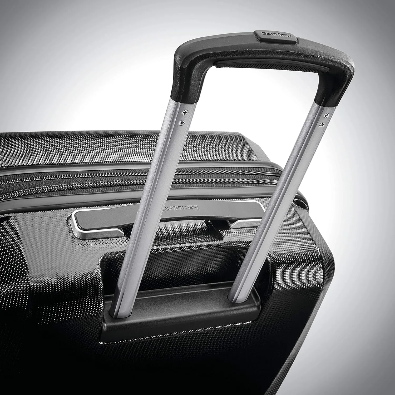 Samsonite Winfield 3 DLX Hardside Expandable Luggage with Spinners, Black, Carry-On 20-Inch