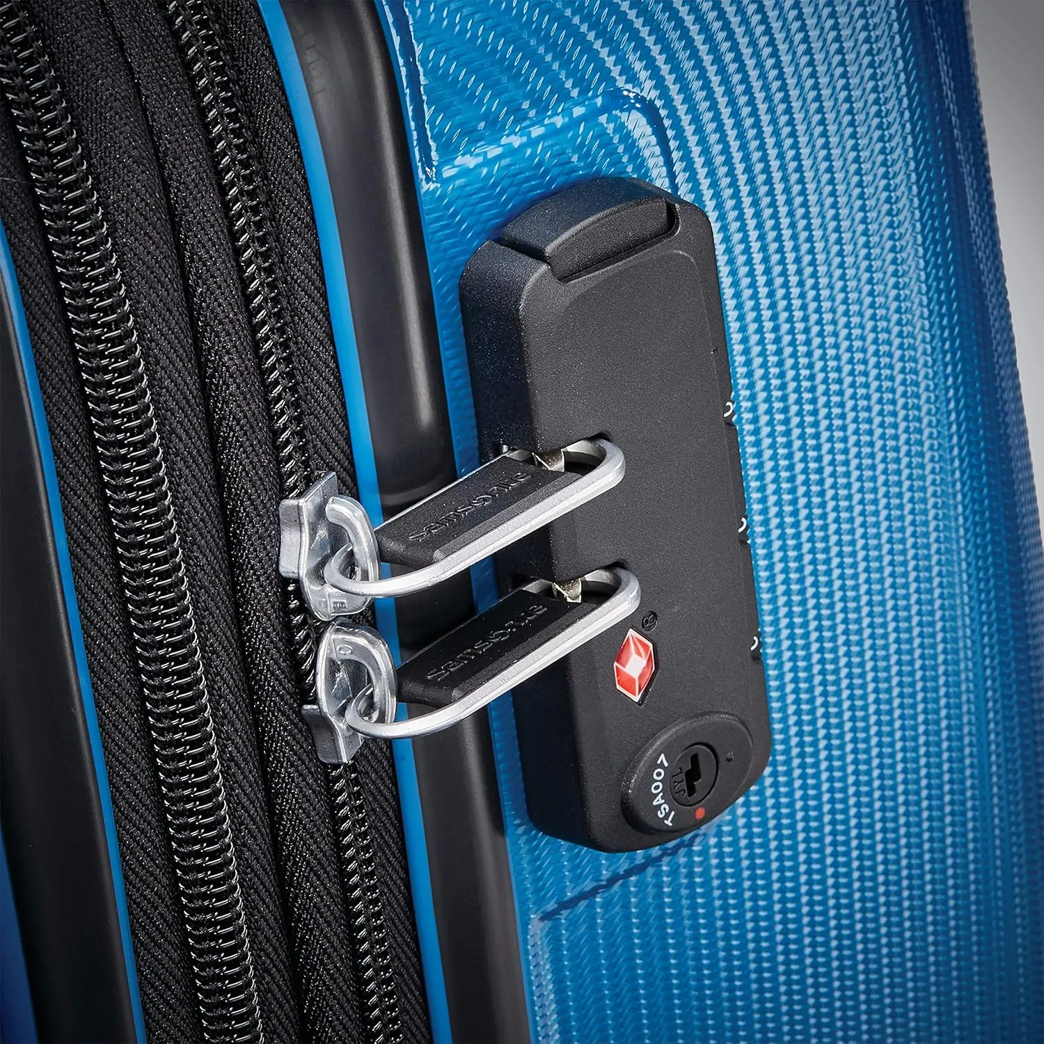 Samsonite Winfield 3 DLX Hardside Expandable Luggage with Spinners, Blue/Navy, Carry-On 20-Inch