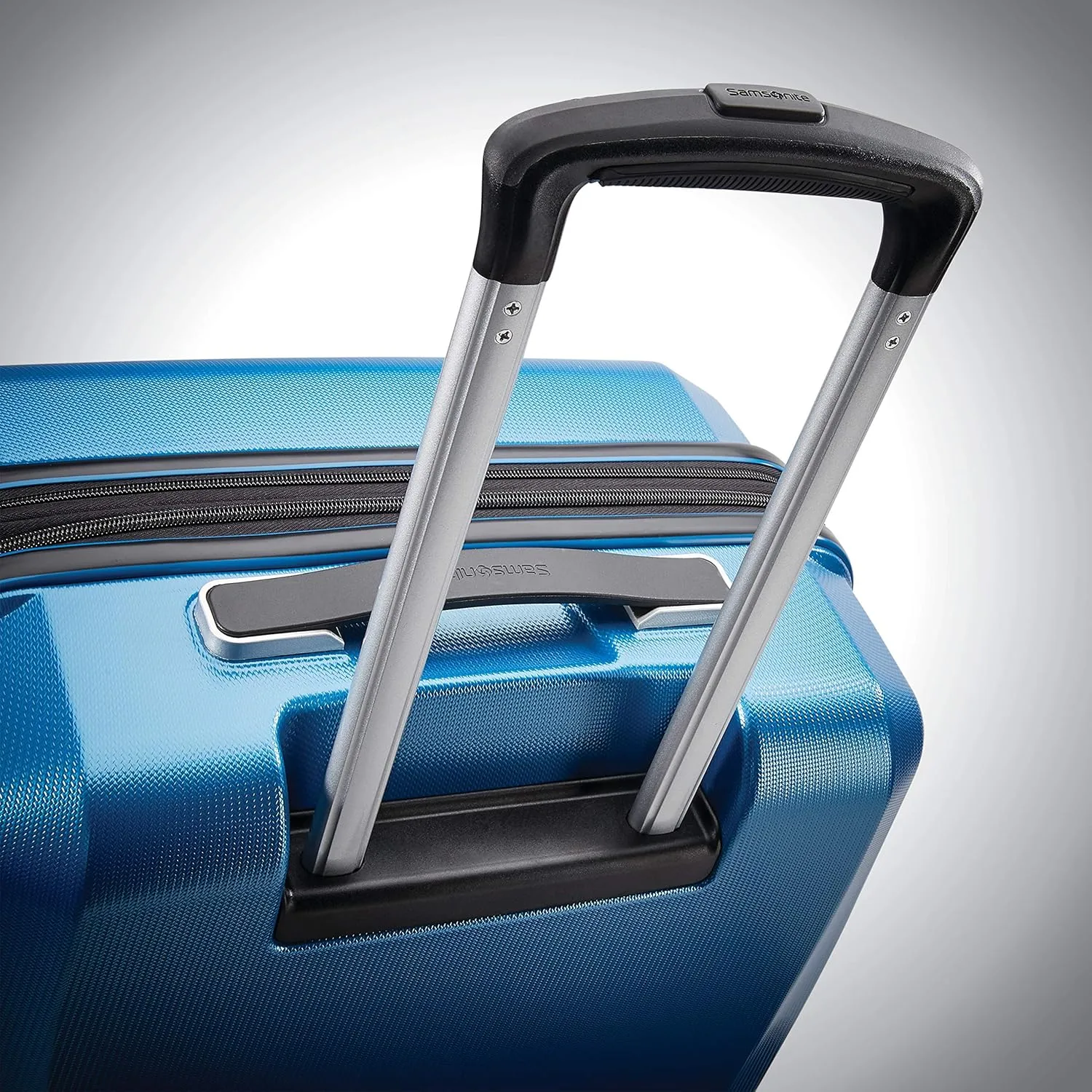 Samsonite Winfield 3 DLX Hardside Expandable Luggage with Spinners, Blue/Navy, Carry-On 20-Inch