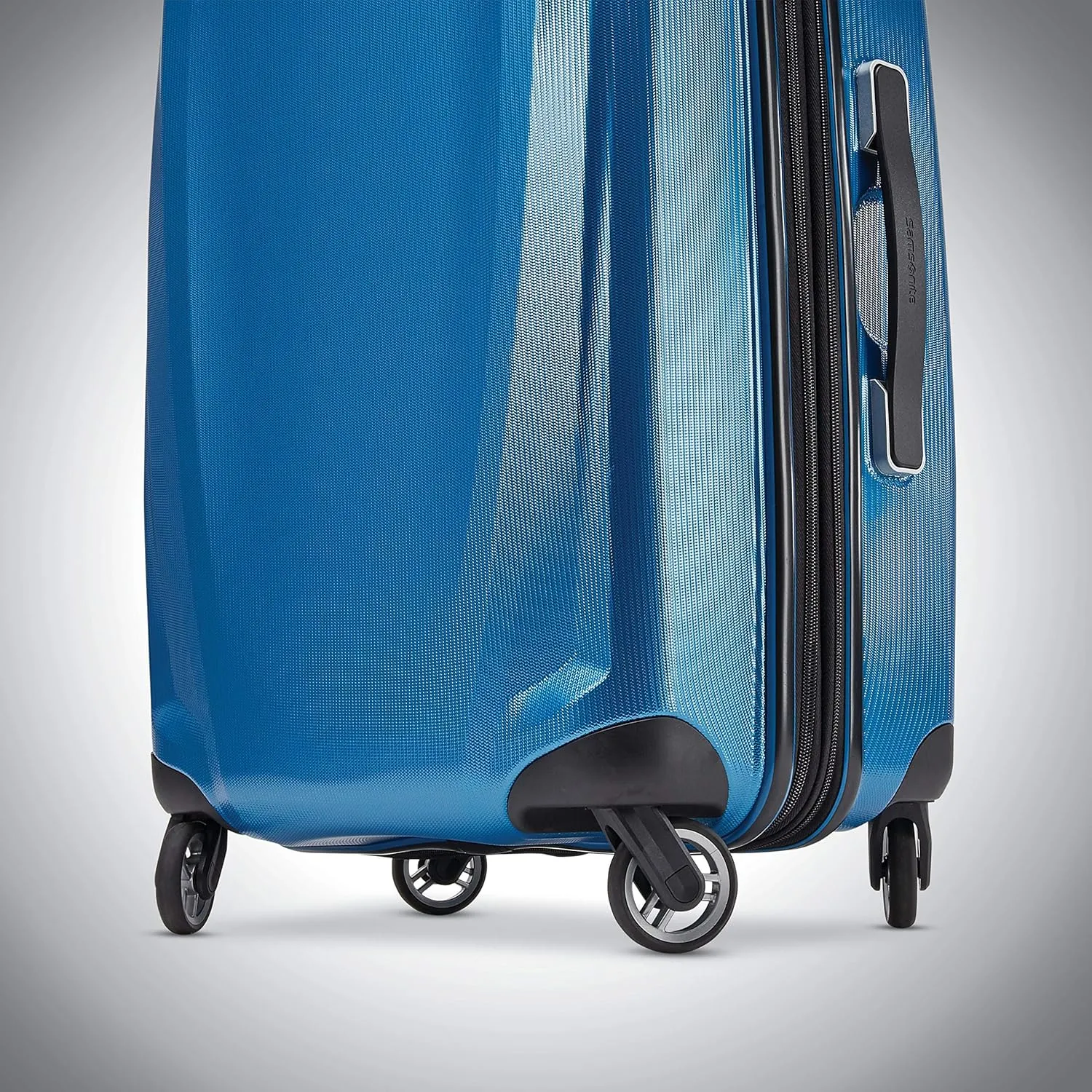 Samsonite Winfield 3 DLX Hardside Expandable Luggage with Spinners, Blue/Navy, Carry-On 20-Inch