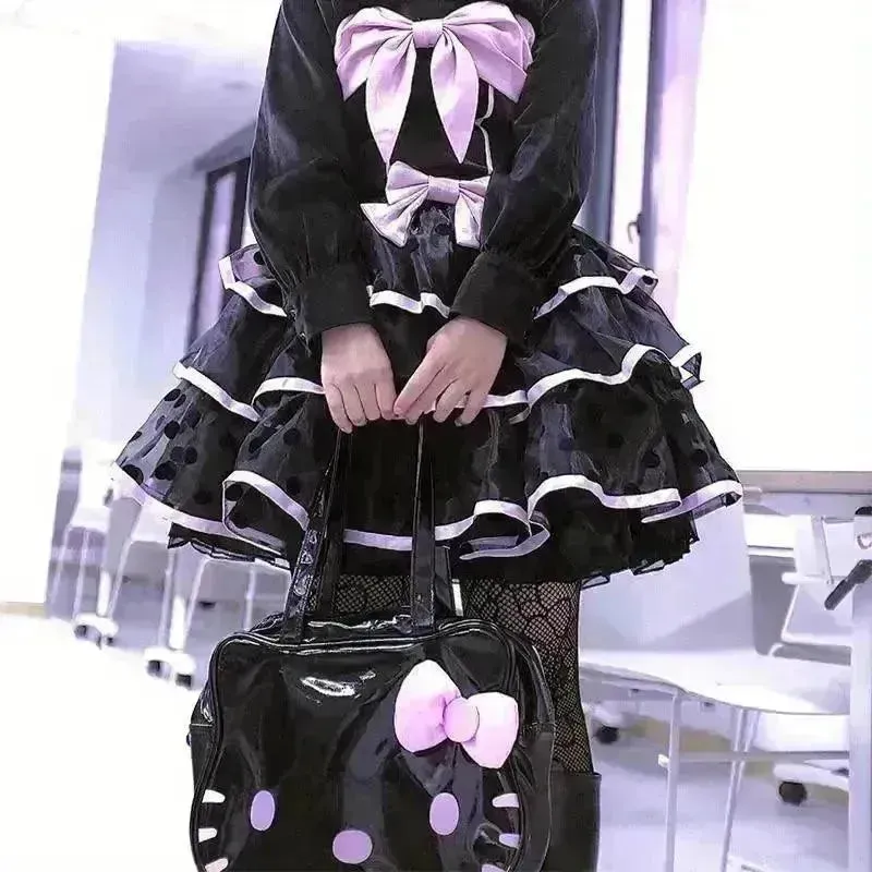Sanrio Black Hello Kitty Tote Bag