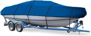 SBU Blue Boat Cover Compatible for STACER 399 PROLINE 2008, Travel Storage Mooring