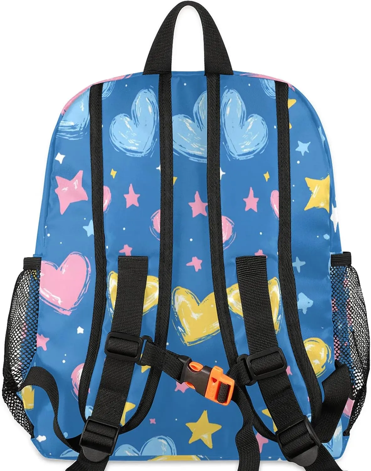Shaped Heart Personalized Backpack Bag with Name Lightweight Custom Shoulder Bags Waterproof Casual Backpacks Travel Laptop Bag for Work Picnic 12in