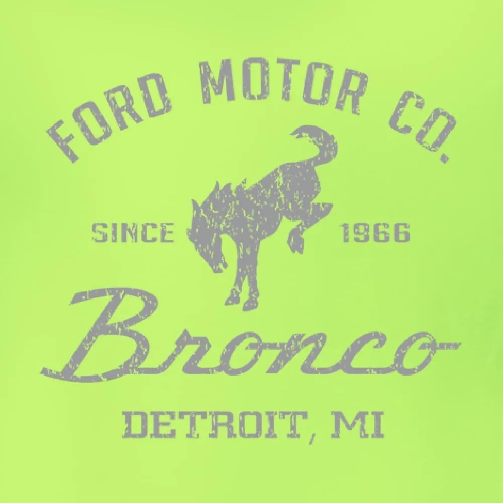 Shark & Hammer Ford Motor Co Detroit Michigan, Classic Bronco 1966 Cars and Trucks Hoodie Sweatshirt