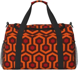 Shining Overlook Unisex Hand Travel Bag â€“ Stylish Large Tote for Vacations, Camping, Sports, Gym, and Outdoor Activities