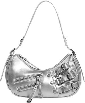 Shoulder Bag for Women Vegan Leather Underarm Stylish Handbag Retro Purse Shoulder Satchel Work Travel 2024