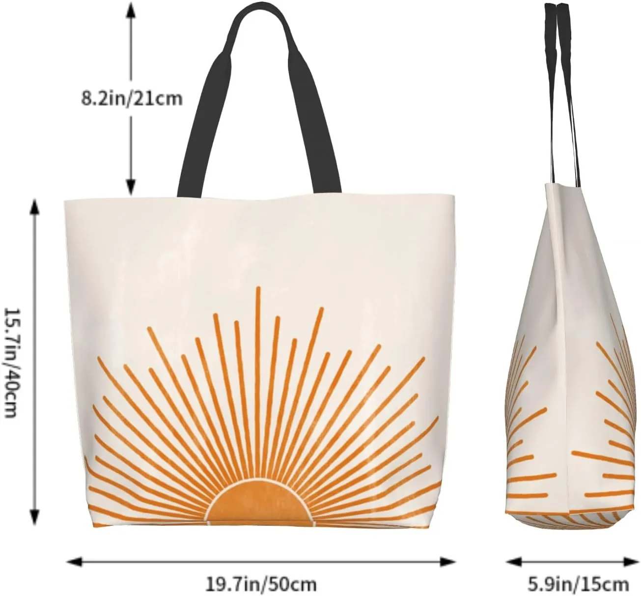 Shoulder Bag Large Reusable Eco-friendly Shopping Bags Portable Storage Handbag