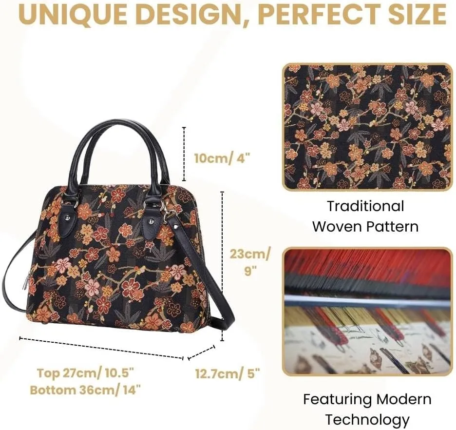Signare Tapestry Hand & Shoulder Bag for Women |Fashionable Cross Body bag Purses for Woman |Satchel Bag for Women Girls Teen