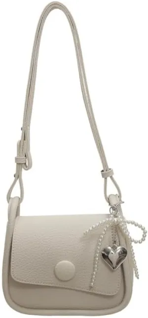 Simple handbags women's fashionable litchi pattern small square purses niche crossbody bags