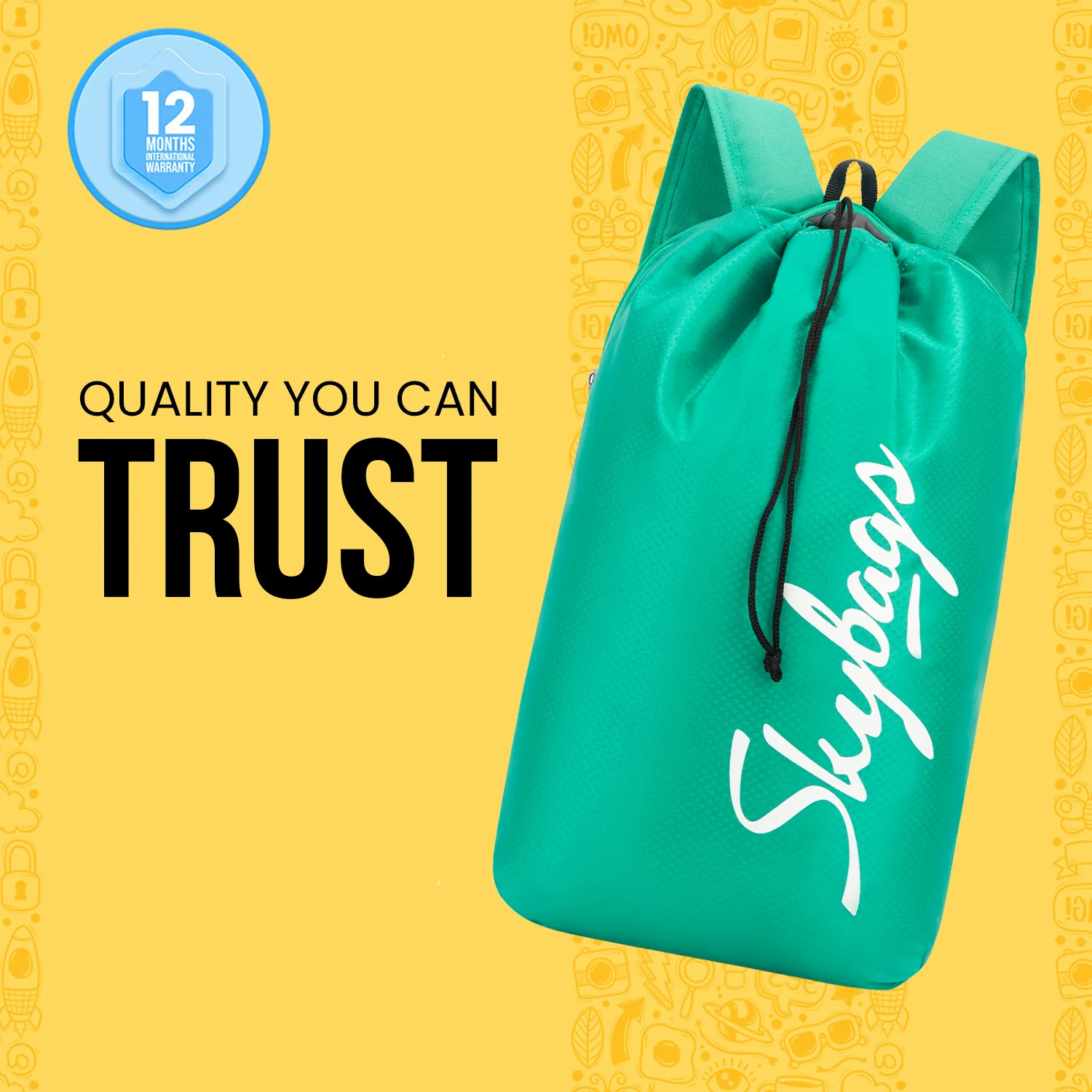 Skybags STRING DAYPACK 02 (E) TEAL