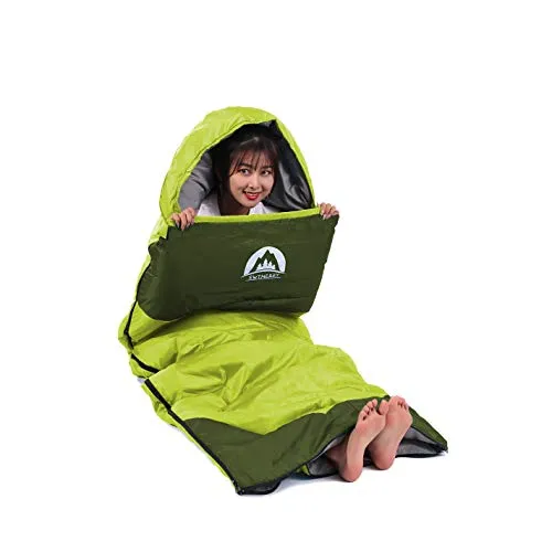 Sleeping Bag 3 Seasons-Warm & Cool Weather-Lightweight,Waterproof