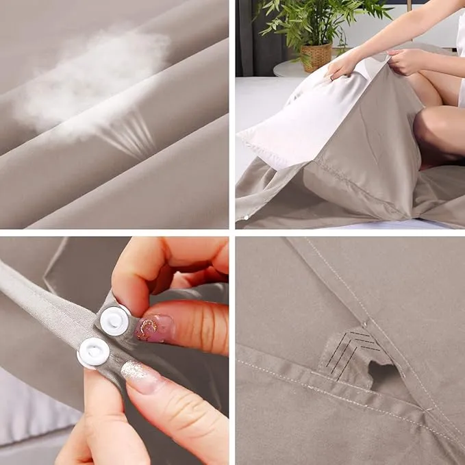 Sleeping Bag Liner Travel Camping Sheet, Lightweight Portable Sleeping Sheets for Outdoor Travel Backpacking Hiking Picnics Hotels