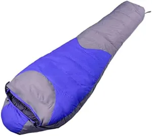 Sleeping Bags with Hoods for Adults Lightweight Sleeping Bag Rectangular Sleeping Bags for Outdoor Adventure & Survival Essentials,Blue