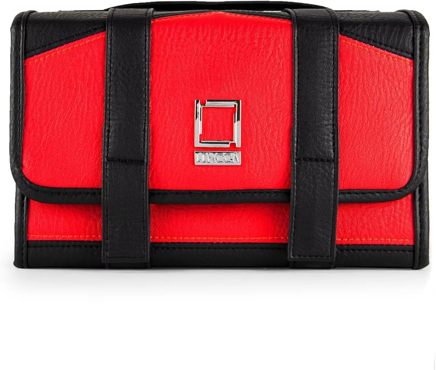 Small Roll Up Hanging Toiletry Bag for Traveling Women, Cosmetic Makeup Travel Organizer with 4 Removable Compartments, Medicine Bag