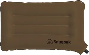 Snugpak Basecamp Ops Air Pillow, Inflatable Compact Travel Pillow, Coyote Tan