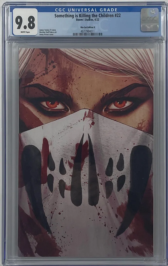 Something is Killing the Children #22 | Jenny Frison Bloody Mask Variant | CGC 9.8