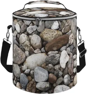 Southwest Canyons Diamon Large Capacity Cylindrical Camping Ice Pack, Stylish Handheld Ice Pack