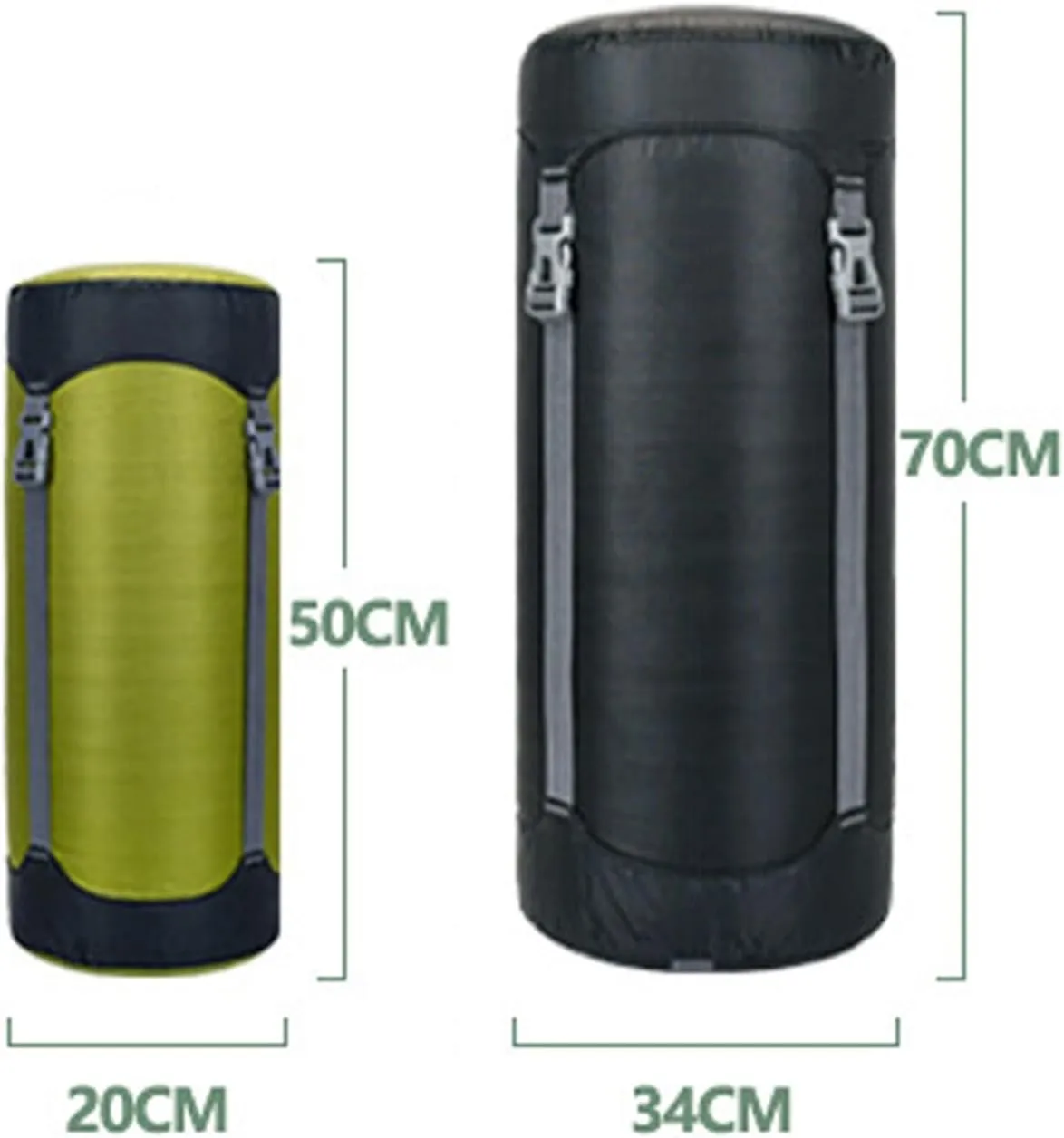 Space Saving Compression Bag Durability Waterproofed Outdoor Compression Bag for Backpacking and Travels