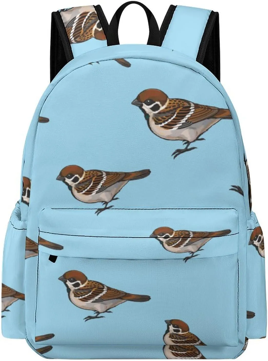 Sparrow Bird Travel Hiking Laptop Backpack for Men Women Camping Gym Backpacks Funny Casual Bag Gift