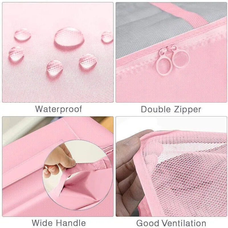 Storage Bags 8PCS Nylon 7Colours