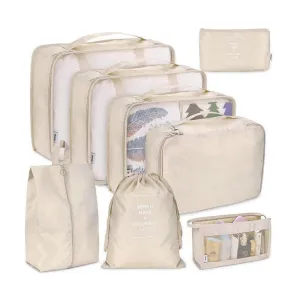 Storage Bags 8PCS Nylon 7Colours