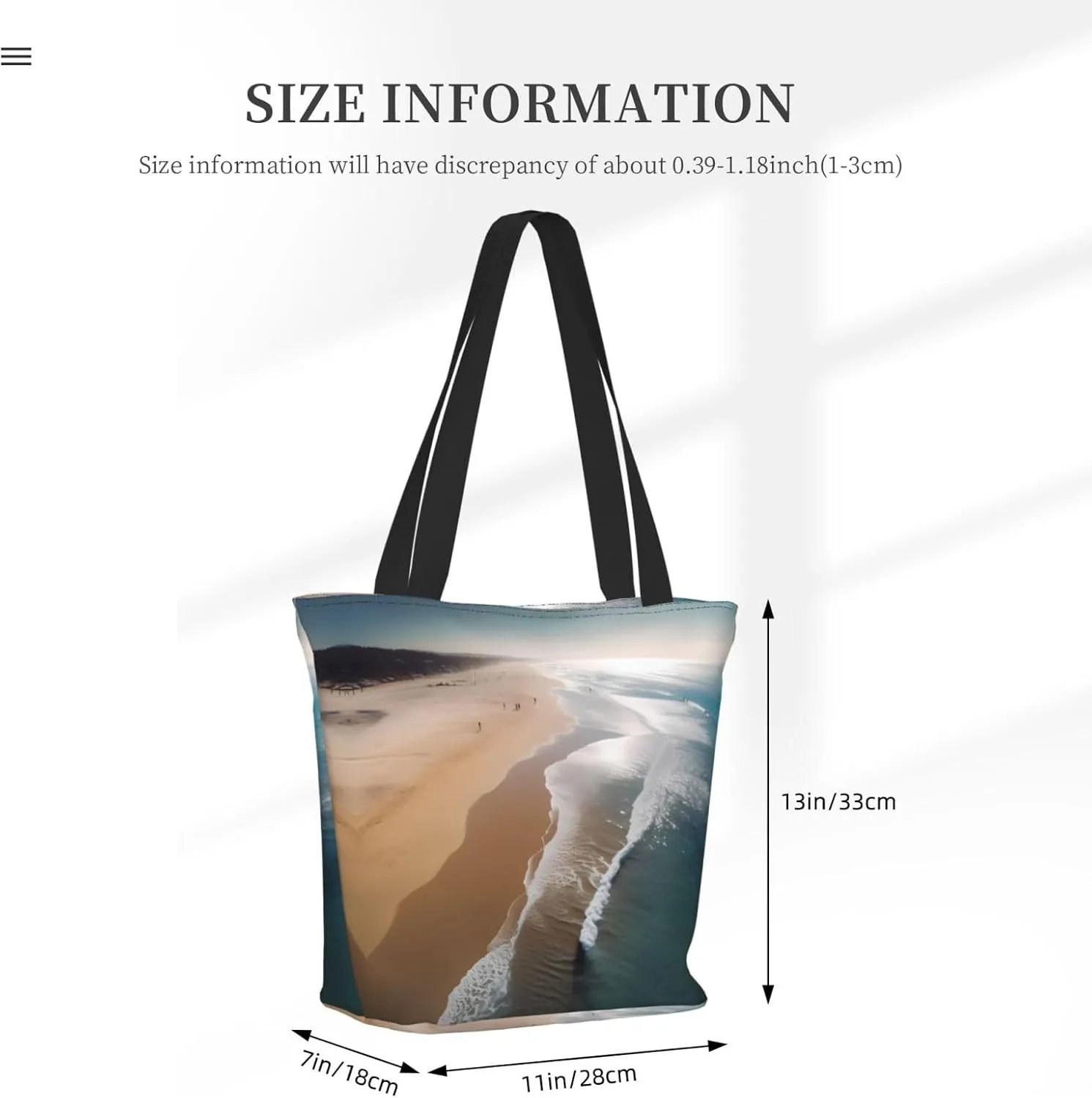 Strawberry Printed Fashionable Large Handbag And Shoulder Bag, Suitable For Various Daily Use