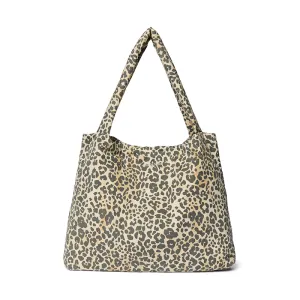 Studio Noos tote bag 'Mom Bag' Soft Cotton Leopard