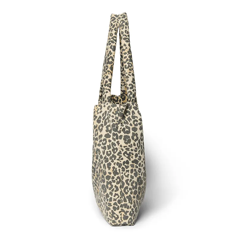 Studio Noos tote bag 'Mom Bag' Soft Cotton Leopard