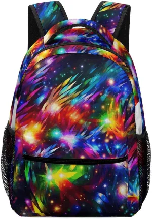 Stylish Backpack, Bright Beautiful Colorful Art Print Durable Backpack Travel Backpack Hiking Backpack Ergonomic Backpack Comfortable Backpack