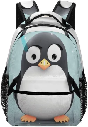 Stylish Backpack, Cute Penguinm Print Durable Backpack Travel Backpack Hiking Backpack Ergonomic Backpack Comfortable Backpack, Style