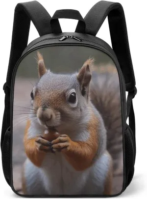 Stylish Backpack, Cute Squirrel Print Durable Backpack Travel Backpack Hiking Backpack Ergonomic Backpack Comfortable Backpack