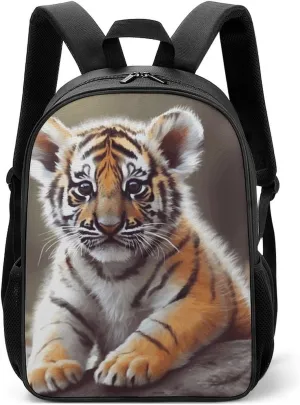 Stylish Backpack, Cute Tiger Print Durable Backpack Travel Backpack Hiking Backpack Ergonomic Backpack Comfortable Backpack