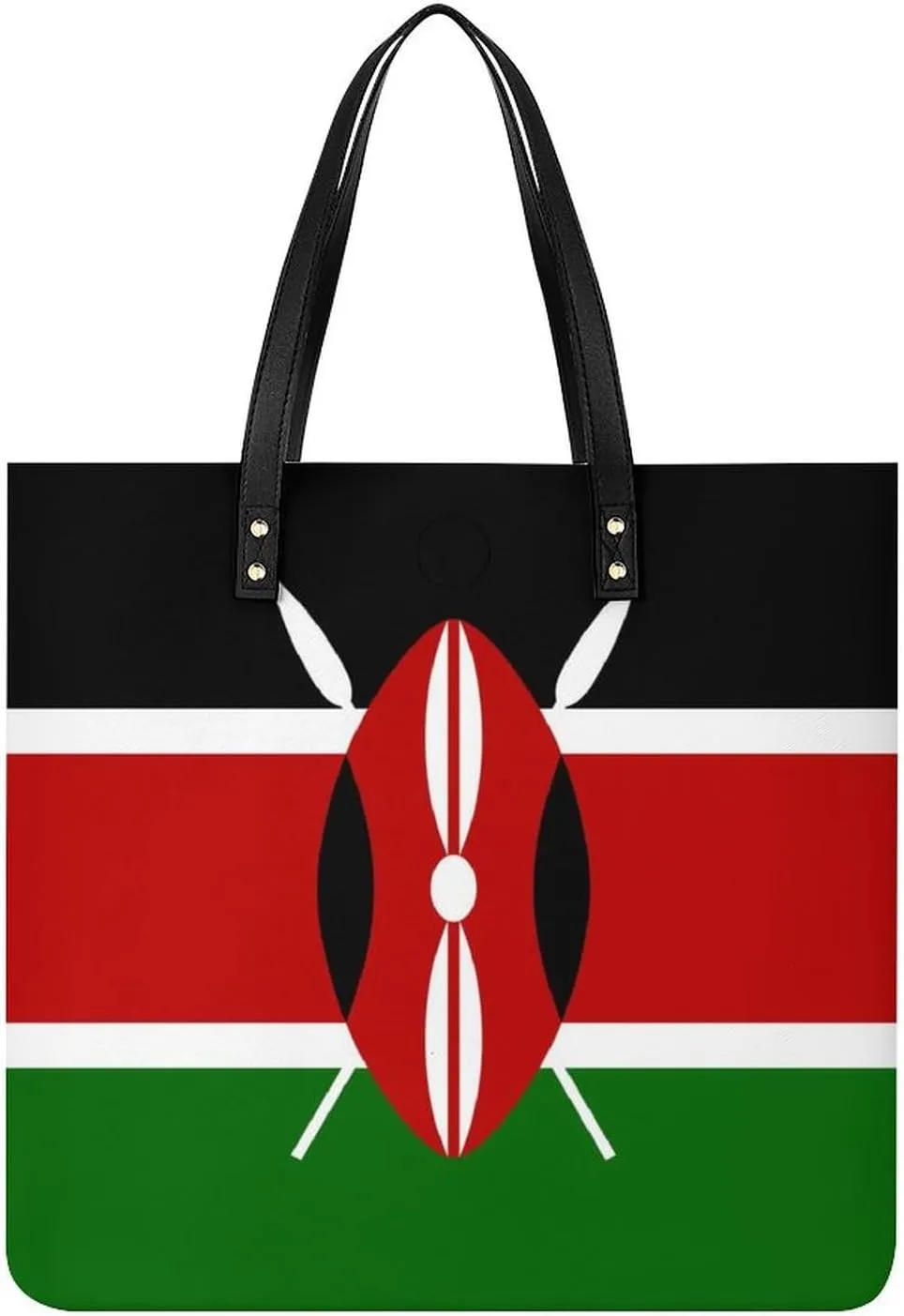 Stylish Jamaican Flag Women's Shoulder Bag Large Capacity Tote Handbag for Everyday Essentials