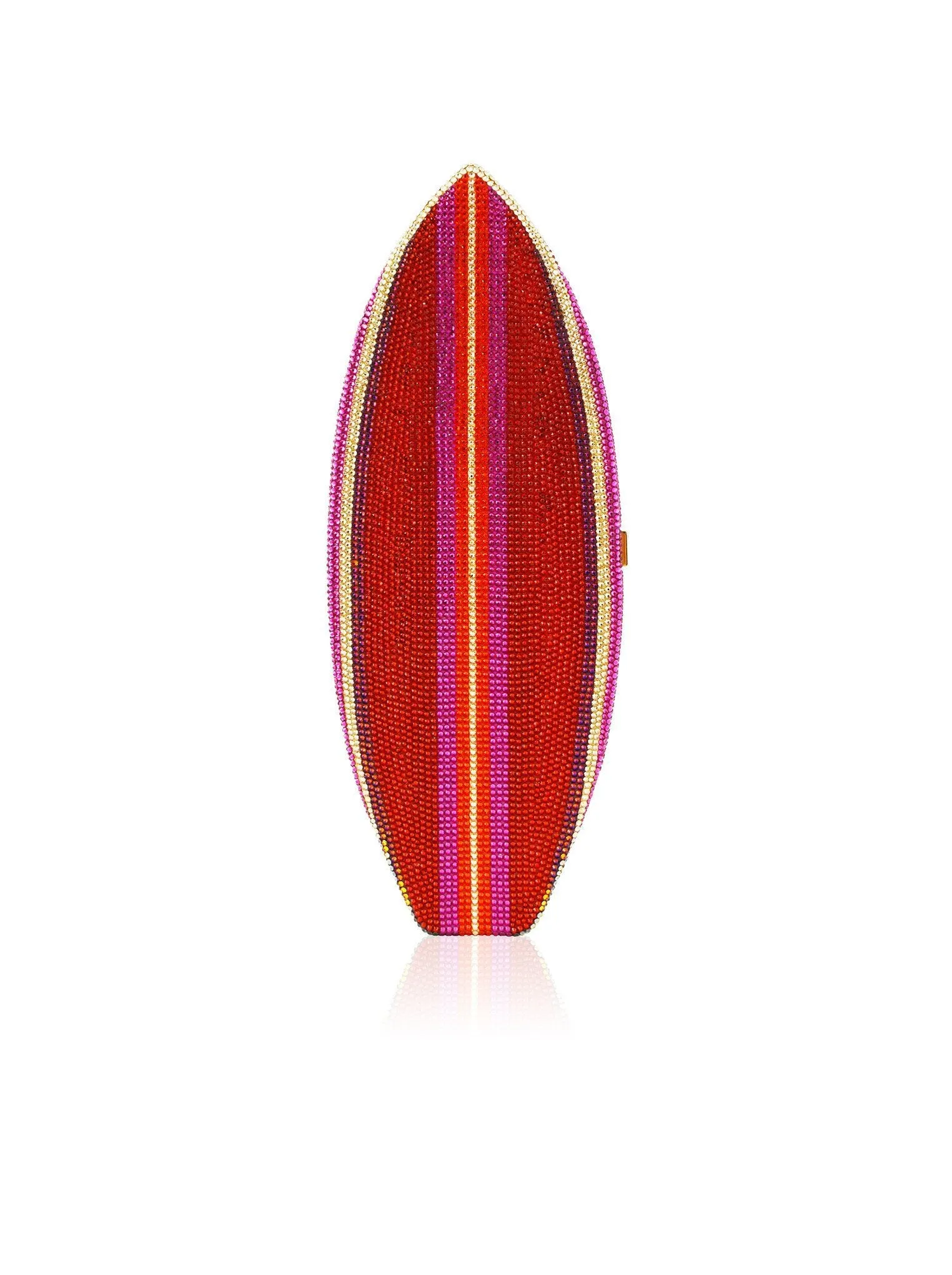 Super Tubes Surf Board Clutch - Champagne Fire Multi