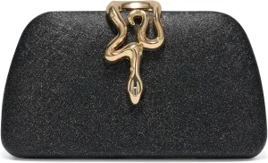 SWEETV Glitter Clutch Purses for Women Elegant Evening Bag for Parties, Weddings, and Formal Events